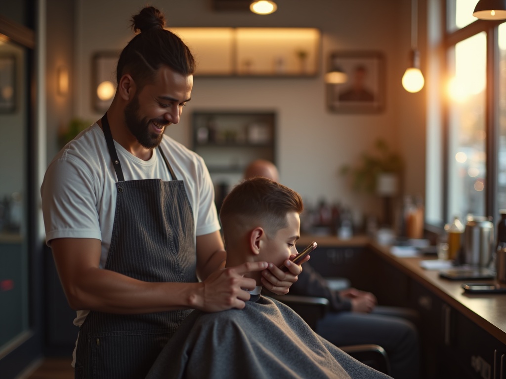 The business owner focuses on the work. The AI handles the scheduling.